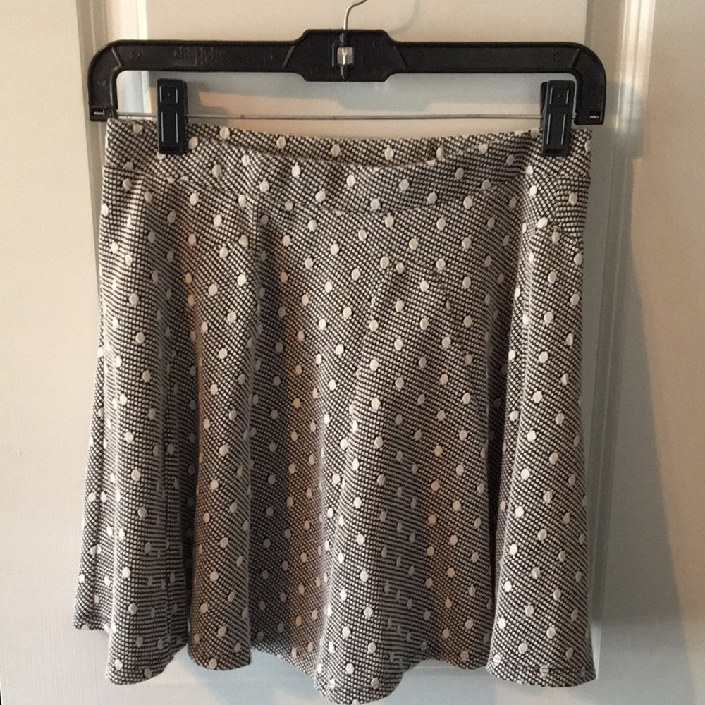 Black and white skirt